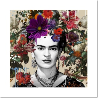 Frida Kahlo pop art Posters and Art